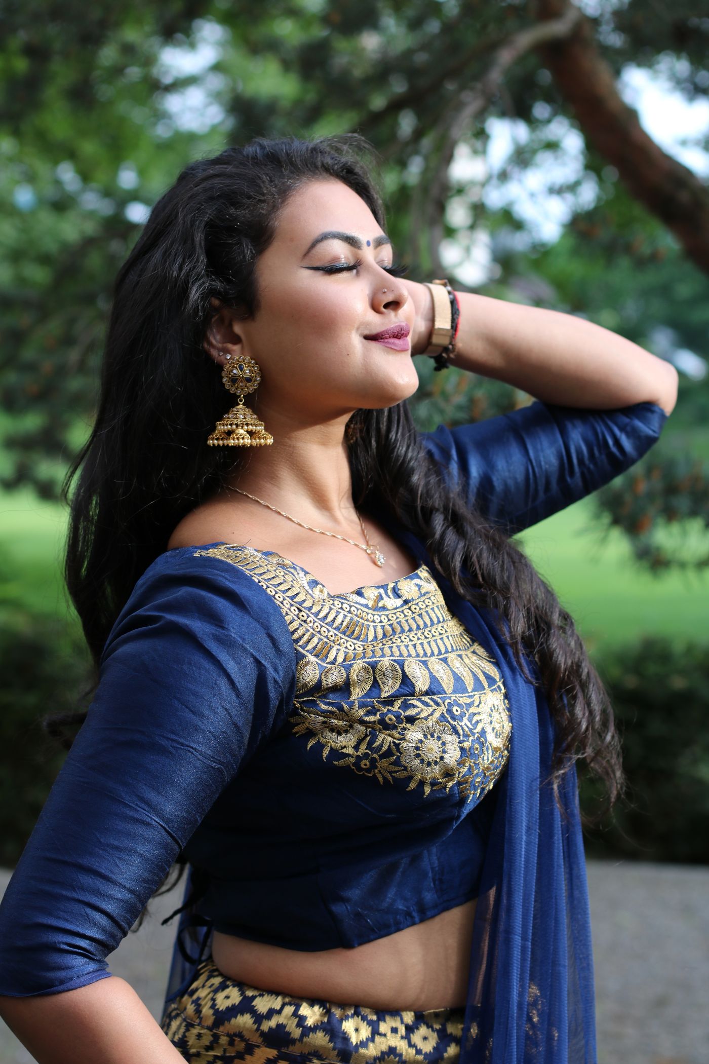 Mehndi Bride makeup at Jugnu's Salon