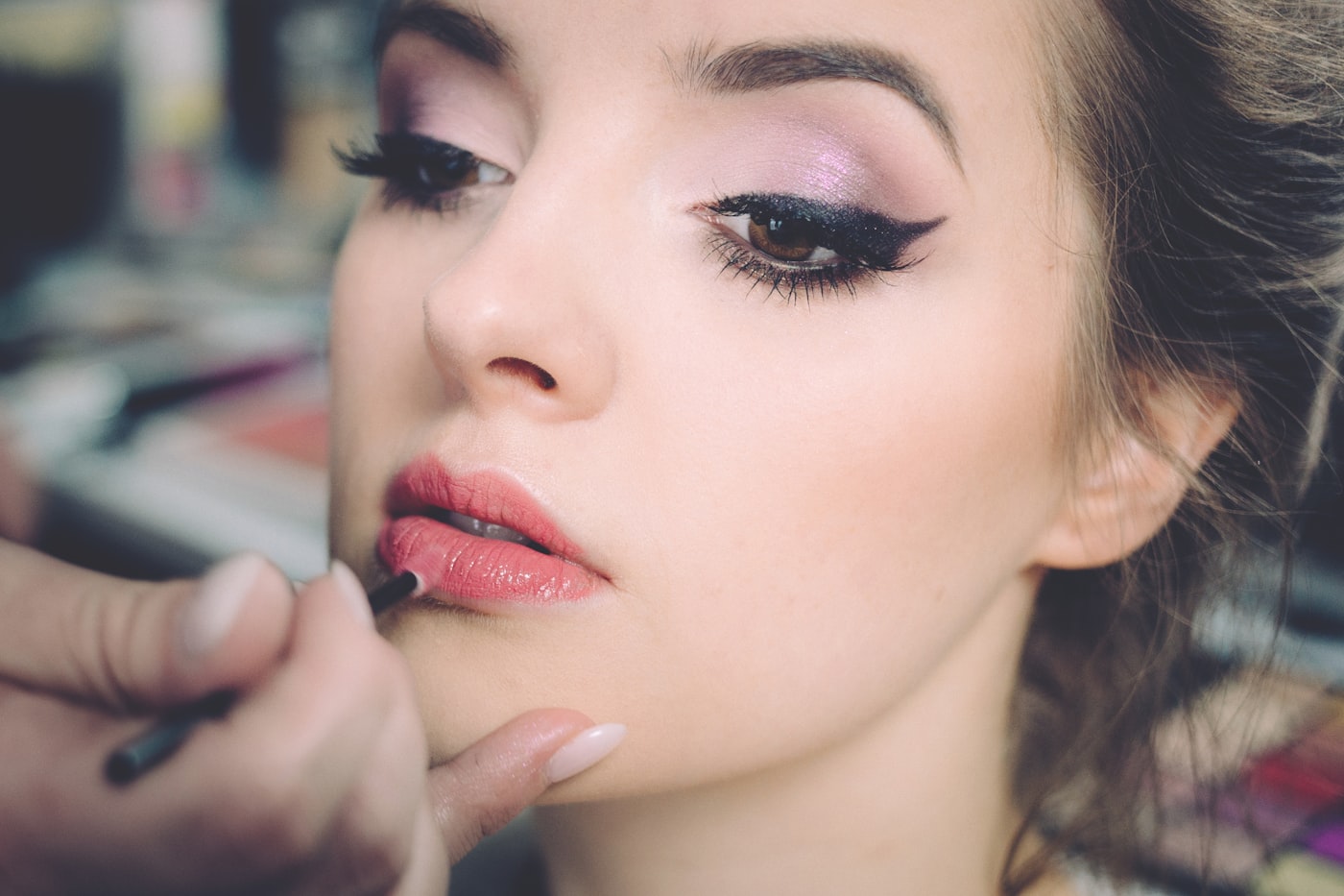 Makeup artistry and finishing at Jugnu's Salon